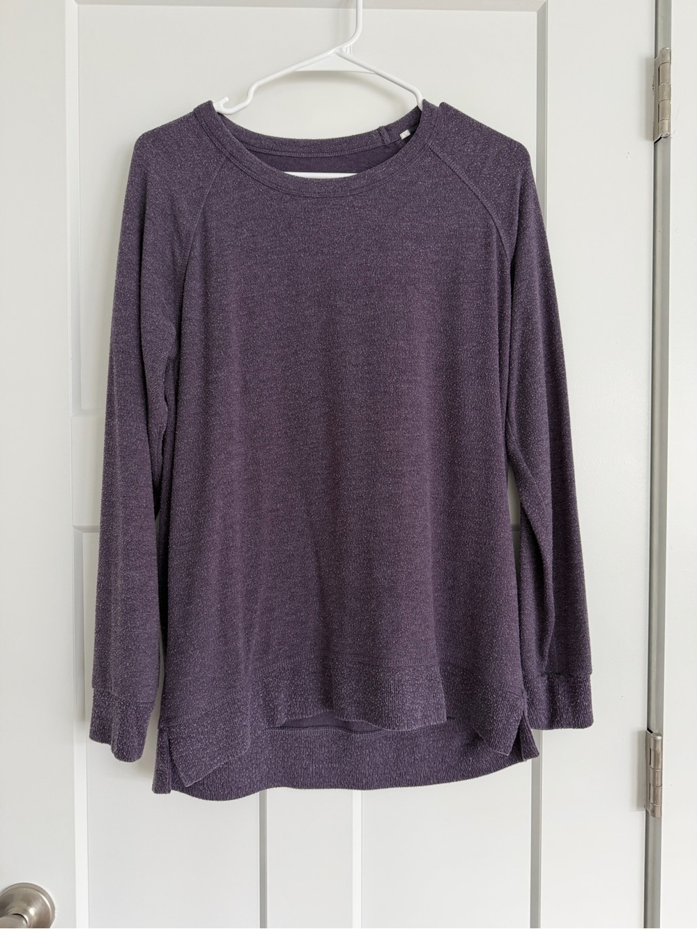 Sonoma Purple Long Sleeve Knit Pullover